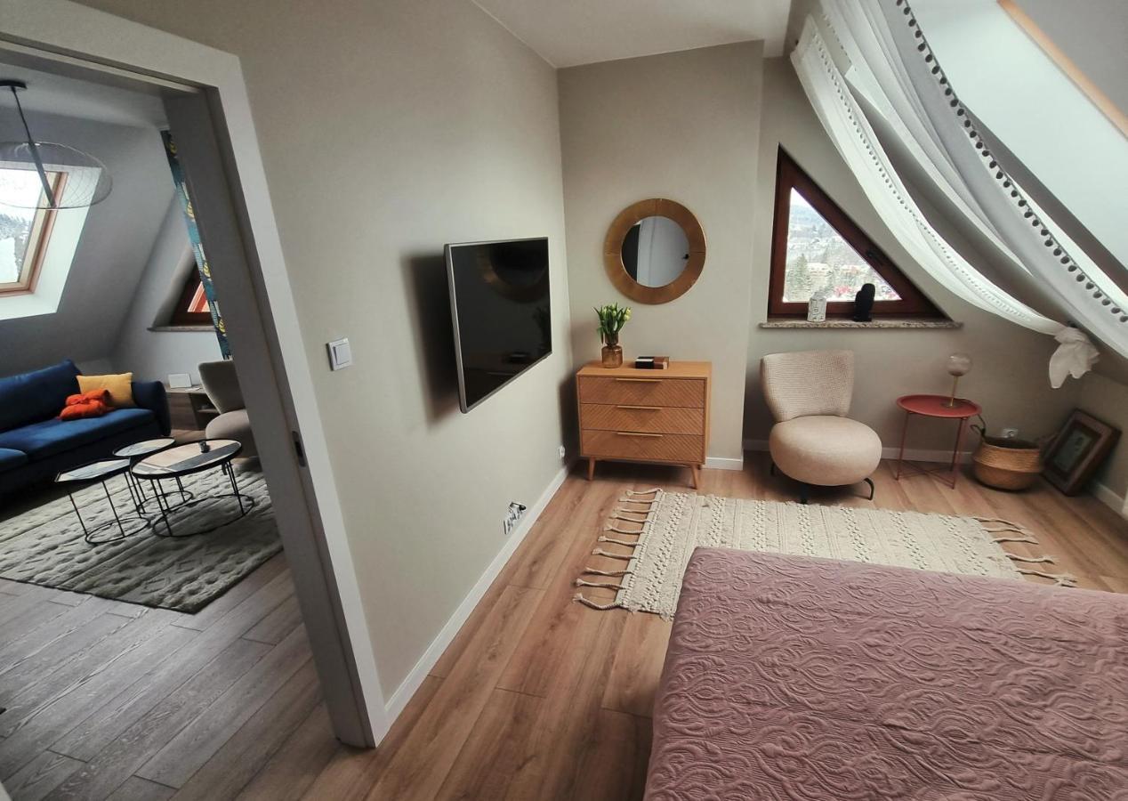 Апартаменти Uroczy Penthouse Шклярська Поремба Екстер'єр фото